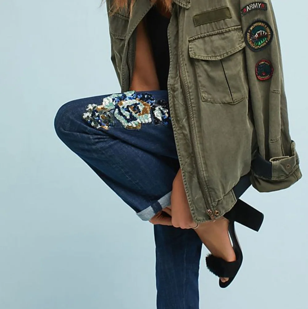 Anthropologie Pilcro Mid-Rise Boyfriend Jeans NWT - Picture 3 of 8